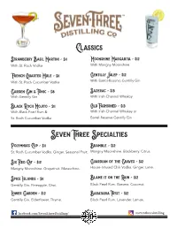 Classics Seven Three Specialties