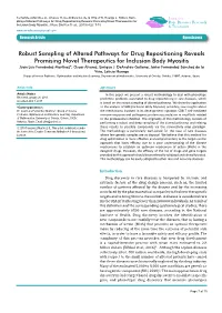 Robust Sampling of Altered Pathways for Drug Repositioning Reveals