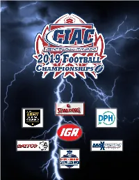 2019Footballprogram.Pdf