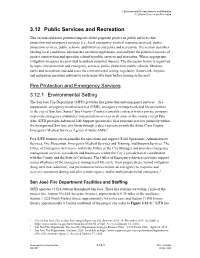 3.12 Public Services and Recreation