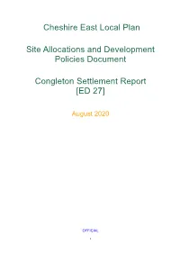 Congleton Settlement Report [ED 27]