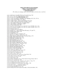 Index of North Castle History, Volume 26, 1999