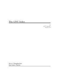 The GNU Linker