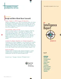 Anintelligence Report
