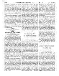 CONGRESSIONAL RECORD— Extensions of Remarks E588 HON. CHARLES W. ''CHIP'' PICKERING HON. CHRISTOPHER H. SMITH HON