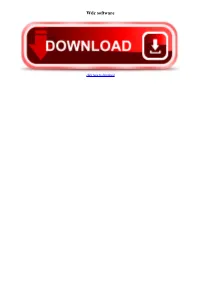 Wdc Software