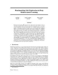 Benchmarking Safe Exploration in Deep Reinforcement Learning