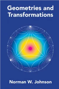 Geometries and Transformations