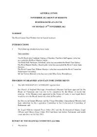 General Synod