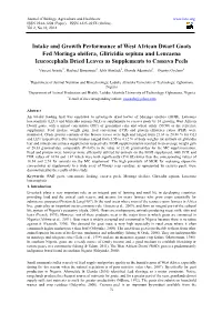 Intake and Growth Performance of West African Dwarf Goats Fed