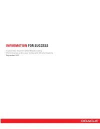 Oracle Exadata References Booklet: Customers Achieve Extreme