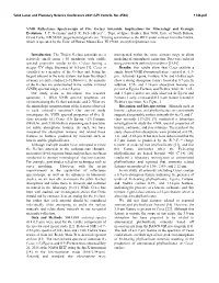 VNIR Reflectance Spectroscopy of Five G-Class Asteroids: Implications for Mineralogy and Geologic Evolution