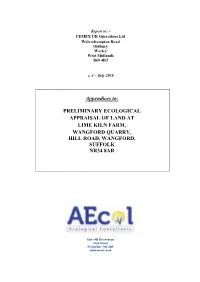 Appendices To