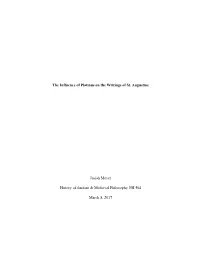 Plotinus and Augustine