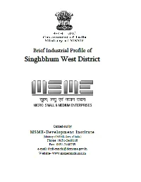 Singhbhum West.Pdf