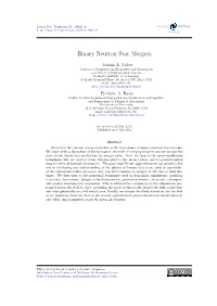 Binary Neutron Star Mergers