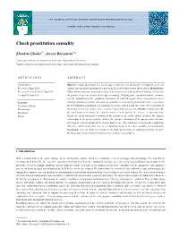 Check Prostitution Causality