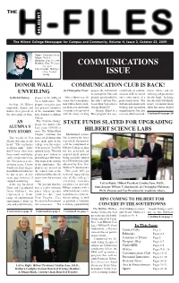 Communications Issue