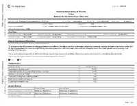 Implementation Status & Results