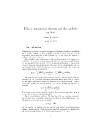 Pólya's Enumeration Theorem and the Symbolic Method