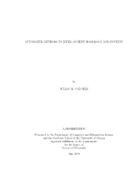 Automated Methods to Infer Ancient Homology and Synteny