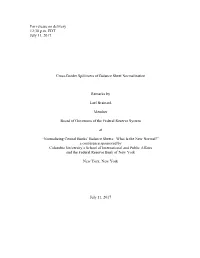 Cross-Border Spillovers of Balance Sheet Normalization