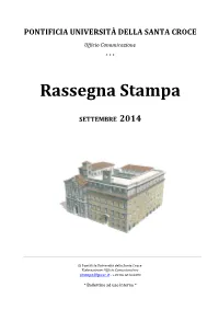 Rassegna Stampa