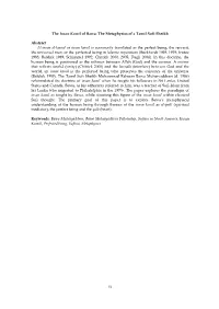 The Insan Kamil of Bawa: the Metaphysics of a Tamil Sufi Sheikh