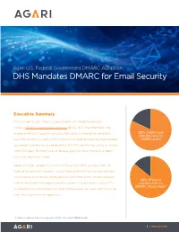 DHS Mandates DMARC for Email Security