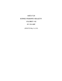Indexed by Volume (Pdf)