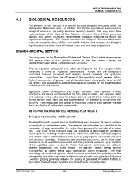 4.9 Biological Resources