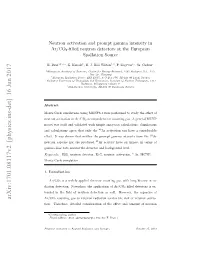 Neutron Activation and Prompt Gamma Intensity in Ar/CO $ {2} $-Filled Neutron Detectors at the European Spallation Source