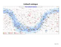Number of Objects by Type in the Caldwell Catalogue