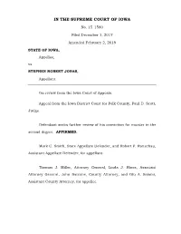 Rule of Criminal Procedure 2.18(5)(K)