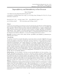 Superadditivity and Subadditivity in Fair Division