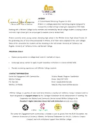 The Center for Engagement with Communities Is