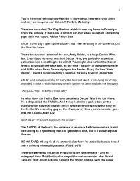 Transcript of Doctor