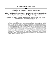 Vitiligo: a Comprehensive Overview