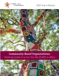 Community-Based Organizations
