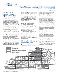 Digital Geologic Mapping for the Commonwealth Warren H
