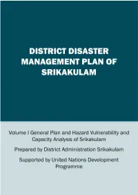 Srikakulam-DDMP-Volume I Genral Plan and HVCA Report