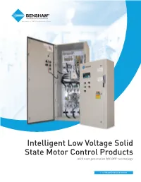 Intelligent Low Voltage Solid State Motor Control Products with Next Generation MX2/MX3 Technology