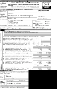 2015 C Name of Organization B Check If Applicable D Employer Identification Number Justgive Inc F Address Change 94-3331010