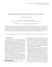Phosphotungstic Acid Modified Expanded PTFE Based Nafion Composites