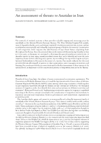 An Assessment of Threats to Anatidae in Iran