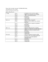 Dr.Madhu Bala Gupta Class and Section