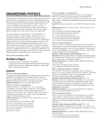 Engineering Physics 1