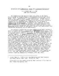 Methodology for Staphylococcus Areus and Clostridium Perfringens