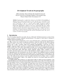 Development Trends in Steganography