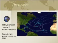 Lecture 17 Ahrens: Chapter 14